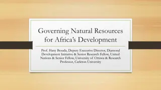 New Shifts in Global Economic Order and Africa's Development