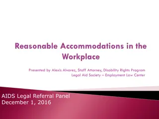 Workplace Disability Laws