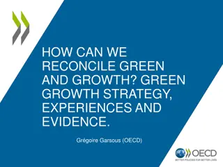 Reconciling Green and Growth: Strategies for Sustainable Development