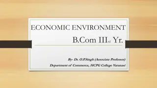 Economic Environment in B.Com IIIrd Yr by Dr. O.P. Singh