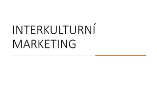 Intercultural Marketing Awareness and Strategy