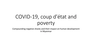 Impact of COVID-19 on Poverty in Myanmar: Compounding Negative Shocks