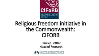 Commonwealth Initiative for Freedom of Religion or Belief