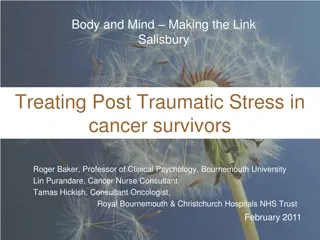 Linking Body and Mind: Treating PTSD in Cancer Survivors