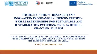 Skills Partnerships for Sustainable and Just Migration Patterns Project