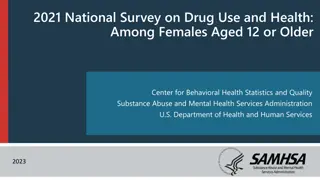 2021 National Survey on Drug Use and Health Among Females Aged 12 or Older
