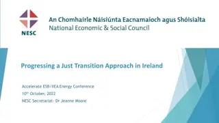 Progressing a Just Transition Approach in Ireland - NESC Insights