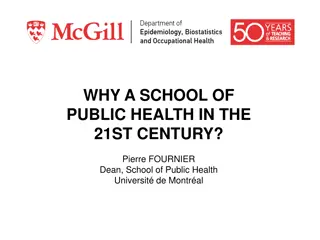 Importance of Public Health Schools in the 21st Century