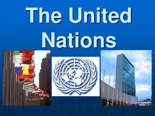 History and Functions of the United Nations