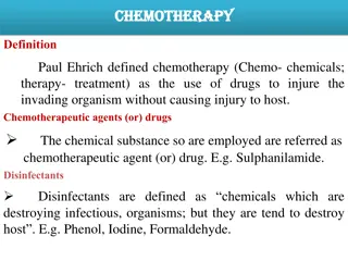 Chemotherapy and Antimicrobials