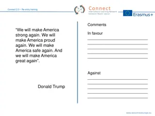 Re-entry Training Comments - Strengthening America with Vision