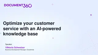 Optimize Customer Service with AI-Powered Knowledge Base