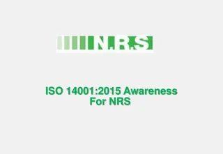 ISO 14001:2015 Awareness for Environmental Management Systems