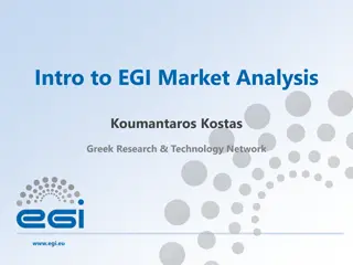 Intro to EGI Market Analysis: Investigating Market Potential and Stakeholder Segmentation