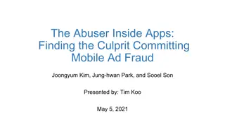Unveiling Mobile Ad Fraud: Threats and Solutions