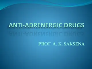 Adrenoceptor Antagonists: Pharmacological Actions and Uses