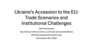 Accession to the EU: Trade Scenarios & Challenges