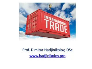 International Trade Theories and State Intervention