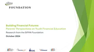 Parents' Perspectives on Youth Financial Education Research