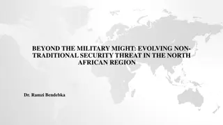 Evolving Non-Traditional Security Threats in North Africa