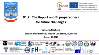 Report on HEI Preparedness for Future Challenges in Tajikistan