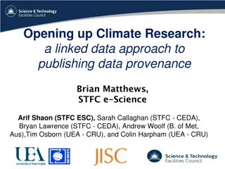 Opening up Climate Research: A Linked Data Approach to Data Provenance