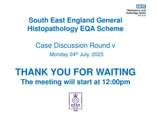 Histopathology EQA Scheme Case Discussion Round