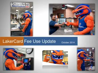 LakerCard Fee Update - October 2014