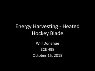 Energy Harvesting - Heated Hockey Blade