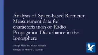 Space-based Riometer Measurement Data Analysis