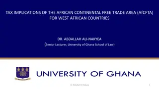Tax Implications of AfCFTA for West African Countries
