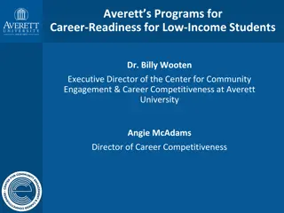 Career-Readiness Programs at Averett University