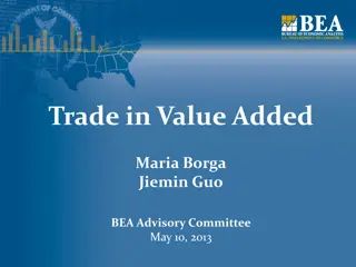 Trade in Value Added