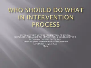 Critical Stakeholders in Disaster Management