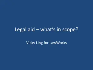 Legal Aid Scope: Overview and Changes