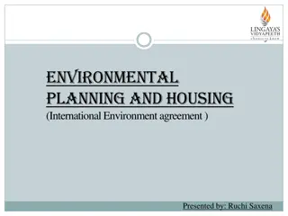 Multilateral Environmental Agreements of the 1980s: UNCLOS, Montreal Protocol, Basel Convention