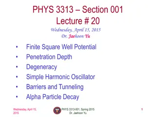 Finite Square-Well Potential and Penetration Depth