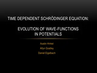 Evolution of Wave-Functions in Potentials