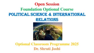 Deciding Optional in UPSC Mains: Key Factors and Why Choose Political Science