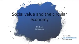 Social Value and Circular Economy in Wales