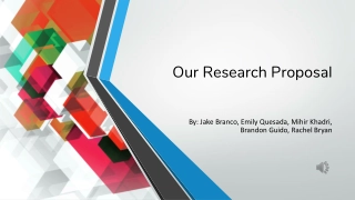 Our Research Proposal