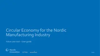 Circular Economy in Nordic Manufacturing Industry
