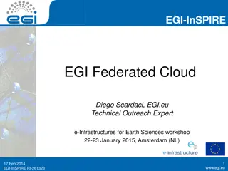 Overview of EGI Federated Cloud Services