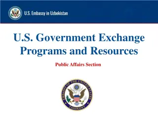 U.S. Government Exchange Programs and Resources - Education Opportunities