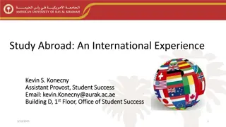 Study Abroad Opportunities
