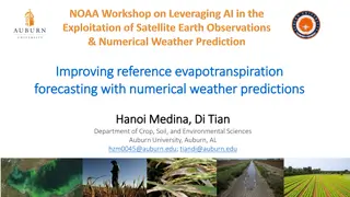 Leveraging AI for Improving Evapotranspiration Forecasting