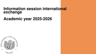 International Exchange Opportunities 2025-2026