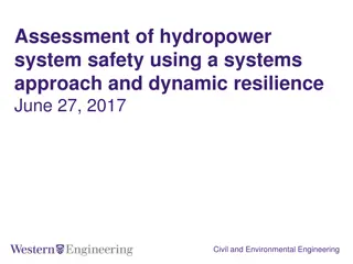 Dynamic Resilience in Hydropower Safety Assessment