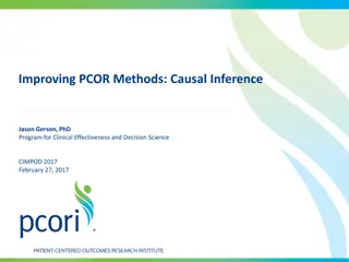 Enhancing PCOR Methods for Improved Healthcare Outcomes