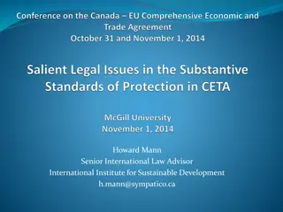 Howard Mann - International Law Advisor at International Institute for Sustainable Development